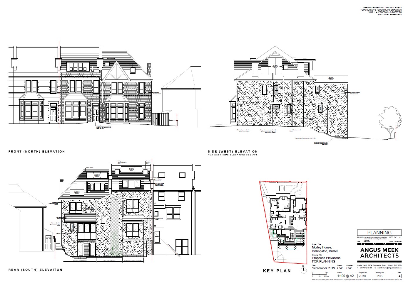 On site at Morley House extension and adaptations to a residential care home in Bristol PRO