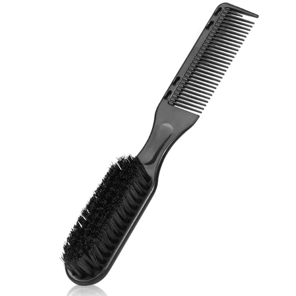 ProStylingTools 2Sided Barber Fade Clean Comb and Brush Combo
