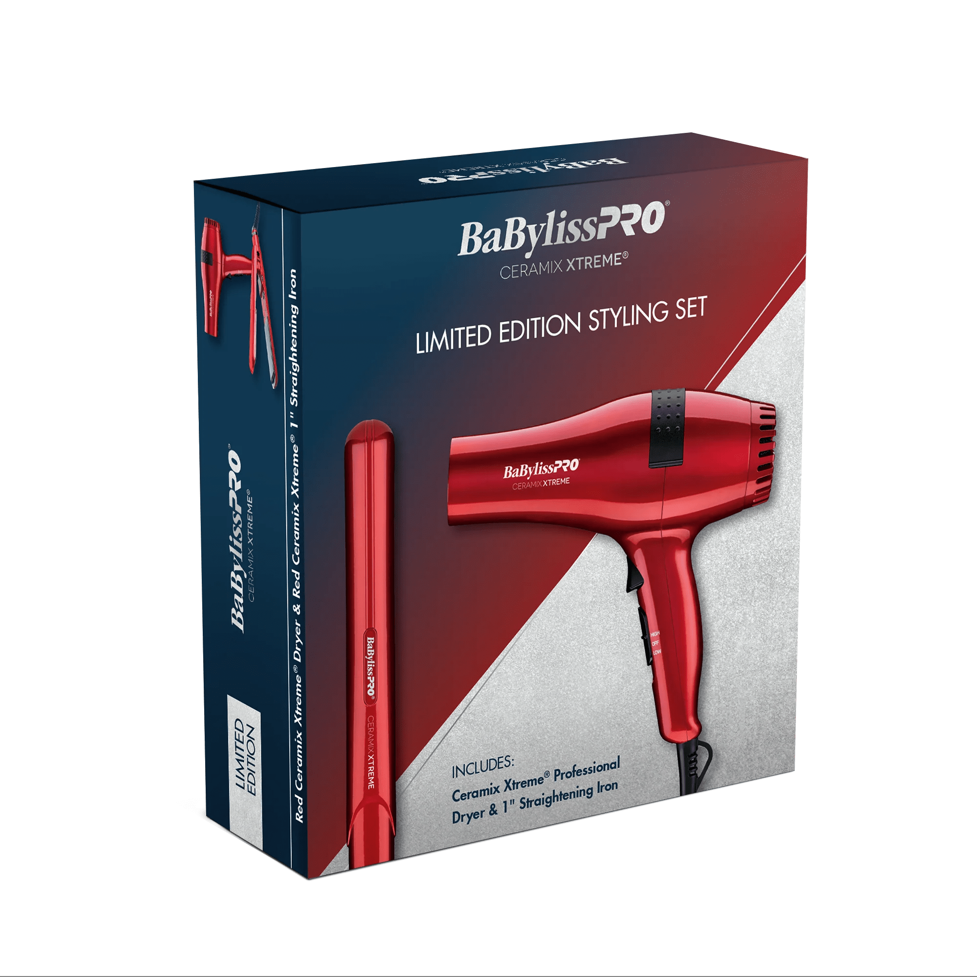 BaByliss PRO Limited Edition Red Ceramix Xtreme Value Set (CEPP1N)