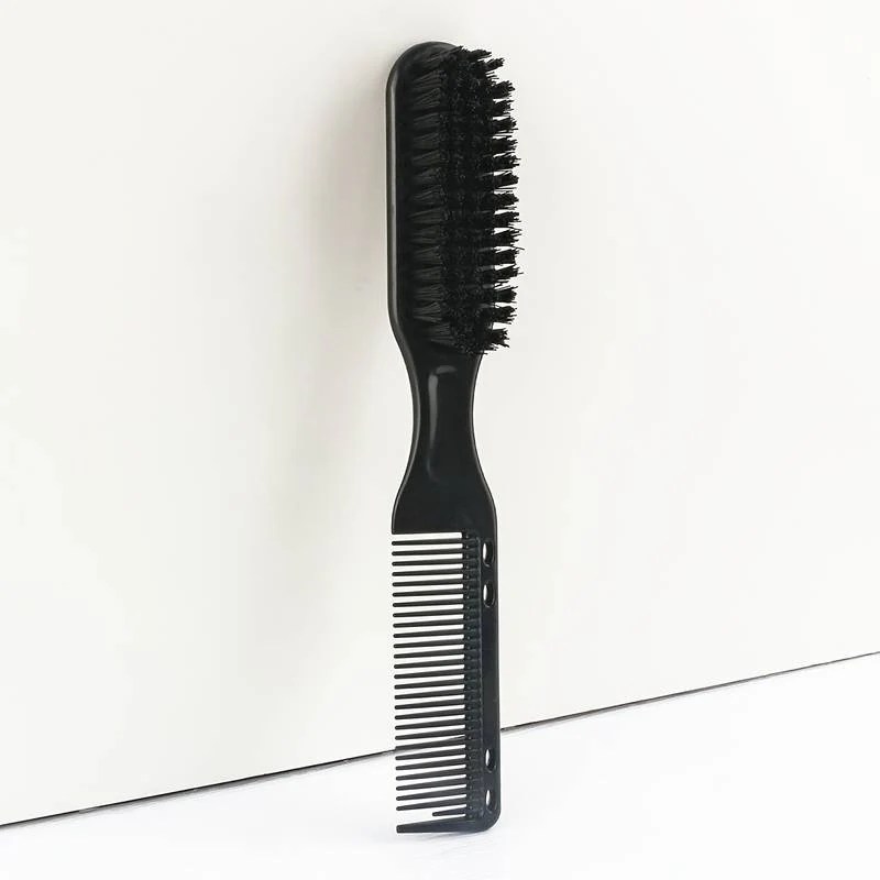 ProStylingTools 2Sided Barber Fade Clean Comb and Brush Combo