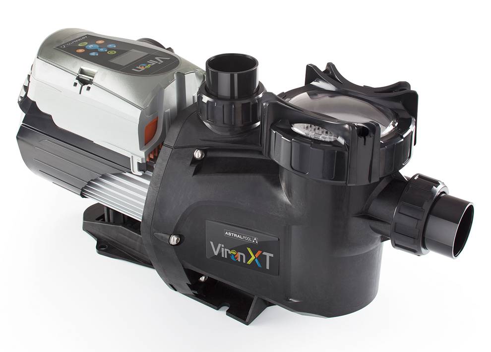 Viron XT320 pool pump from AstralPool has a 9 star energy rating.