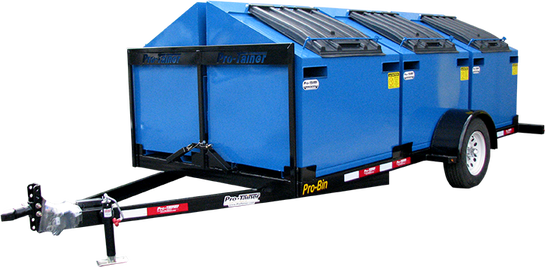 ProBin Recycling Trailers ProTainer