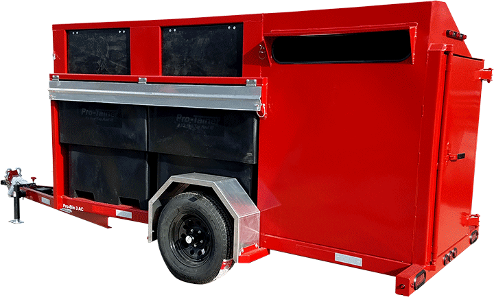 ProBin Recycling Trailers ProTainer