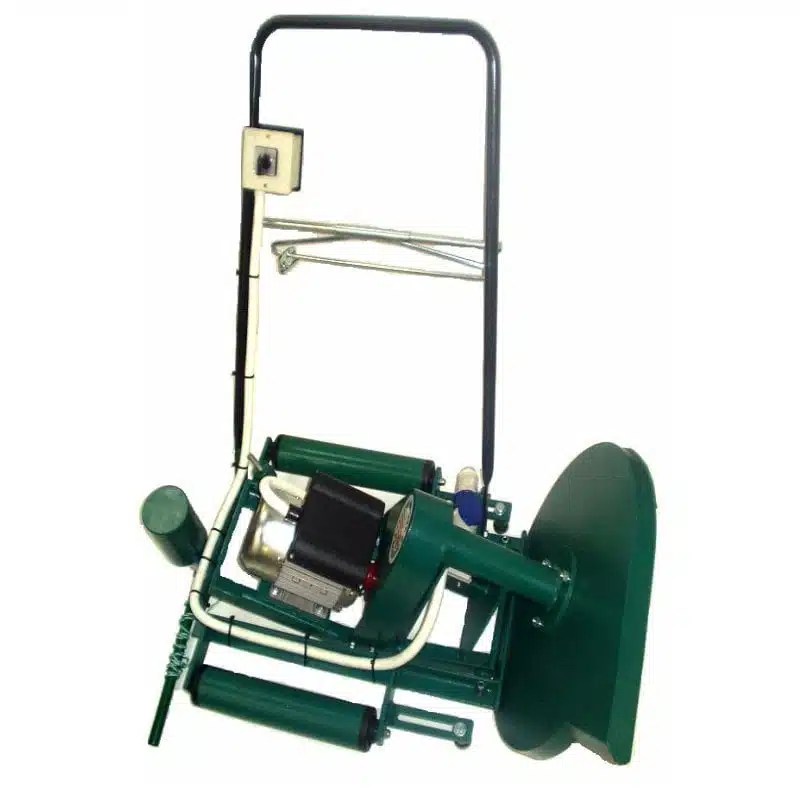 Protea Machines Bowling Green Bank Cutter With A Mounting Frame