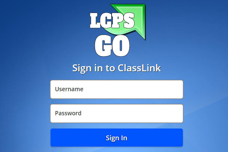 LCPS Go Login to ClassLink