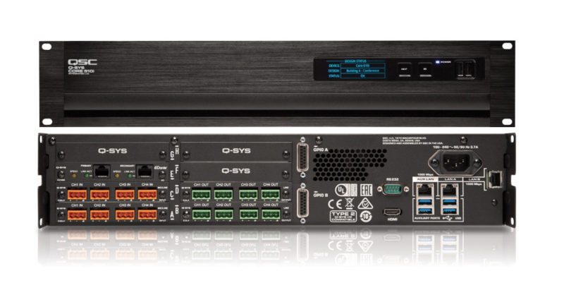 QSC Q-SYS Core 510i – 5 Bullet – Pro Tech Marketing