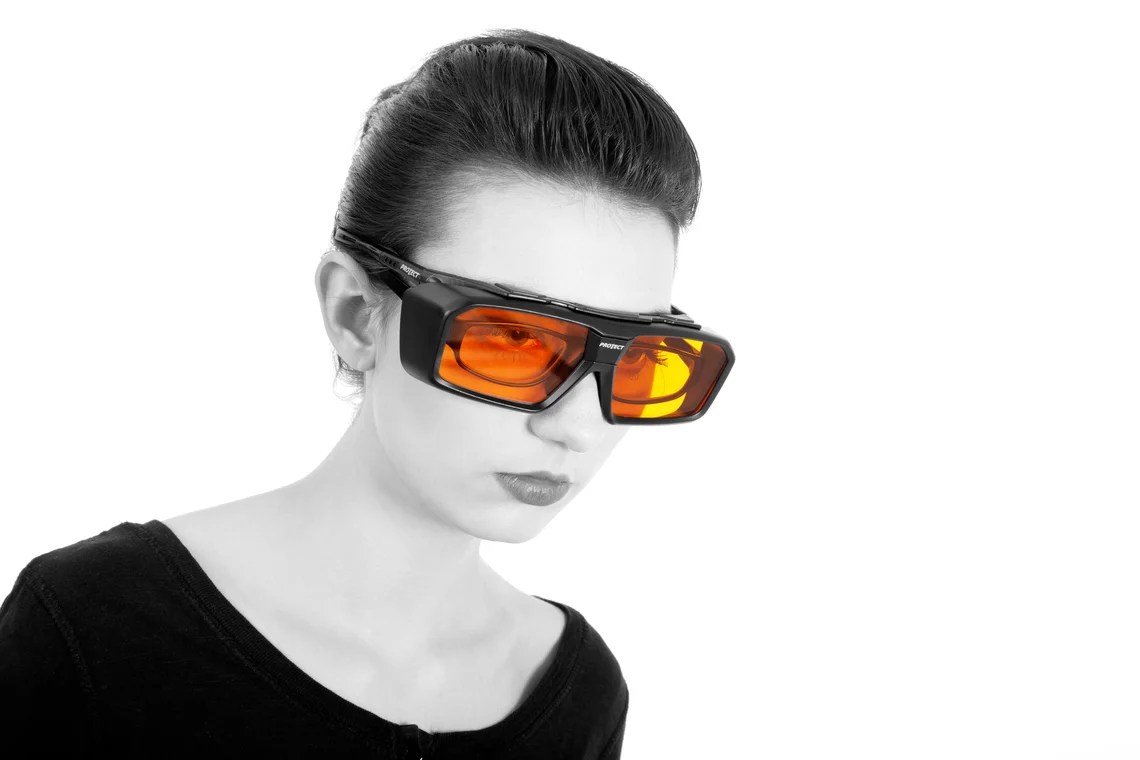 Laser protection eyewear