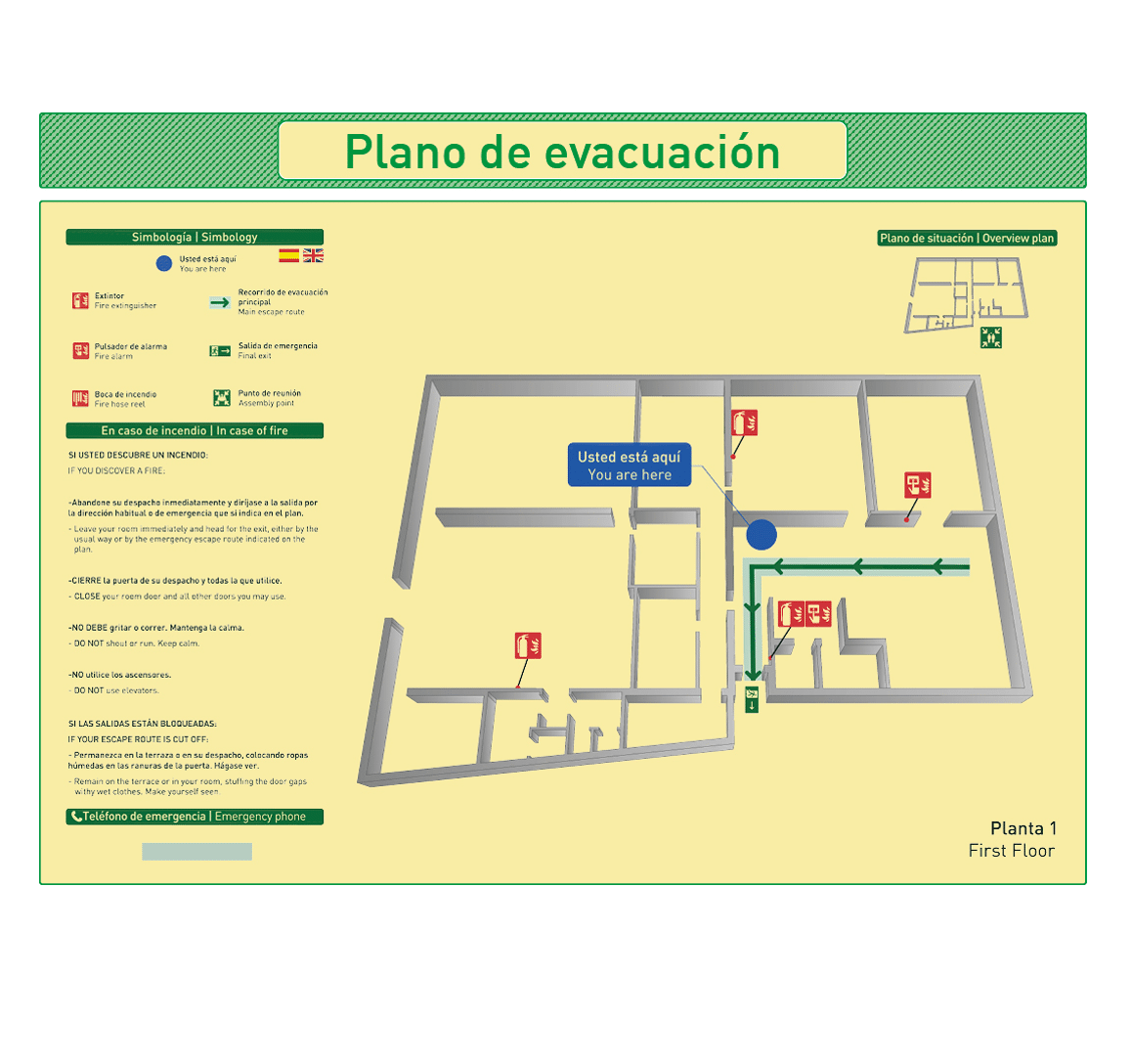Ejemplo De Plan De Evacuación De Hospital Planos Evacuación Cebra