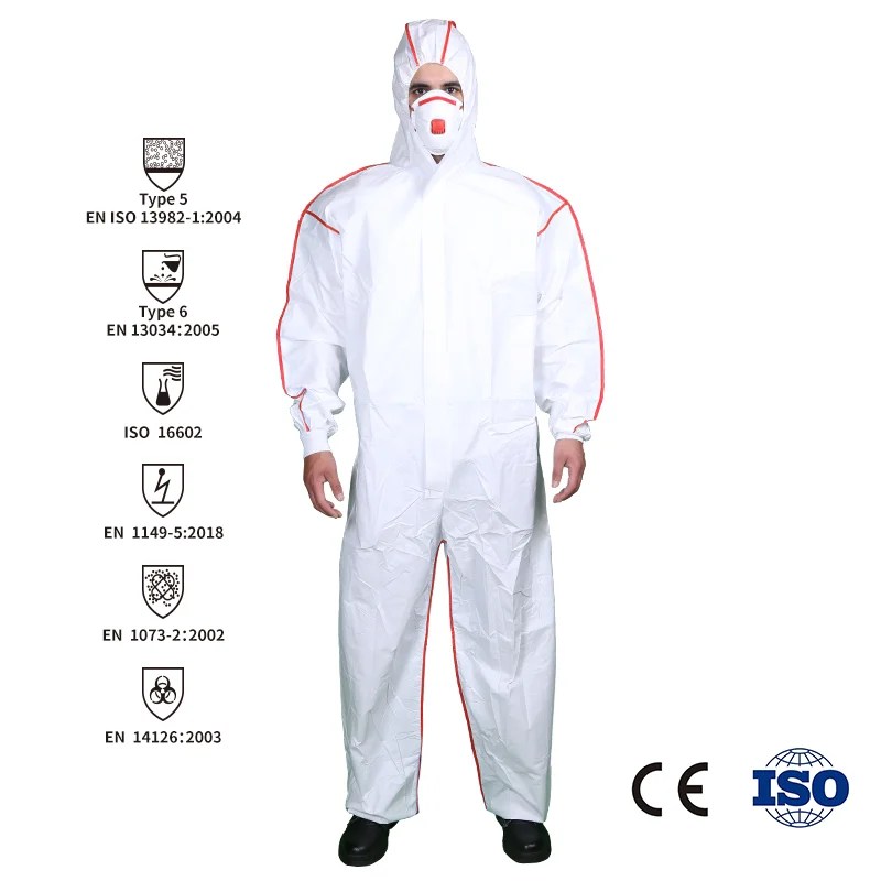 Microporous Protective Coveralls XIAN WANLI PPE