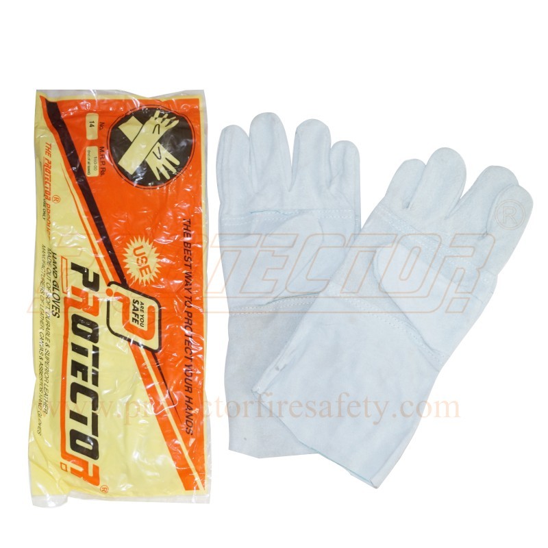 Hand gloves leather Protector Protector FireSafety