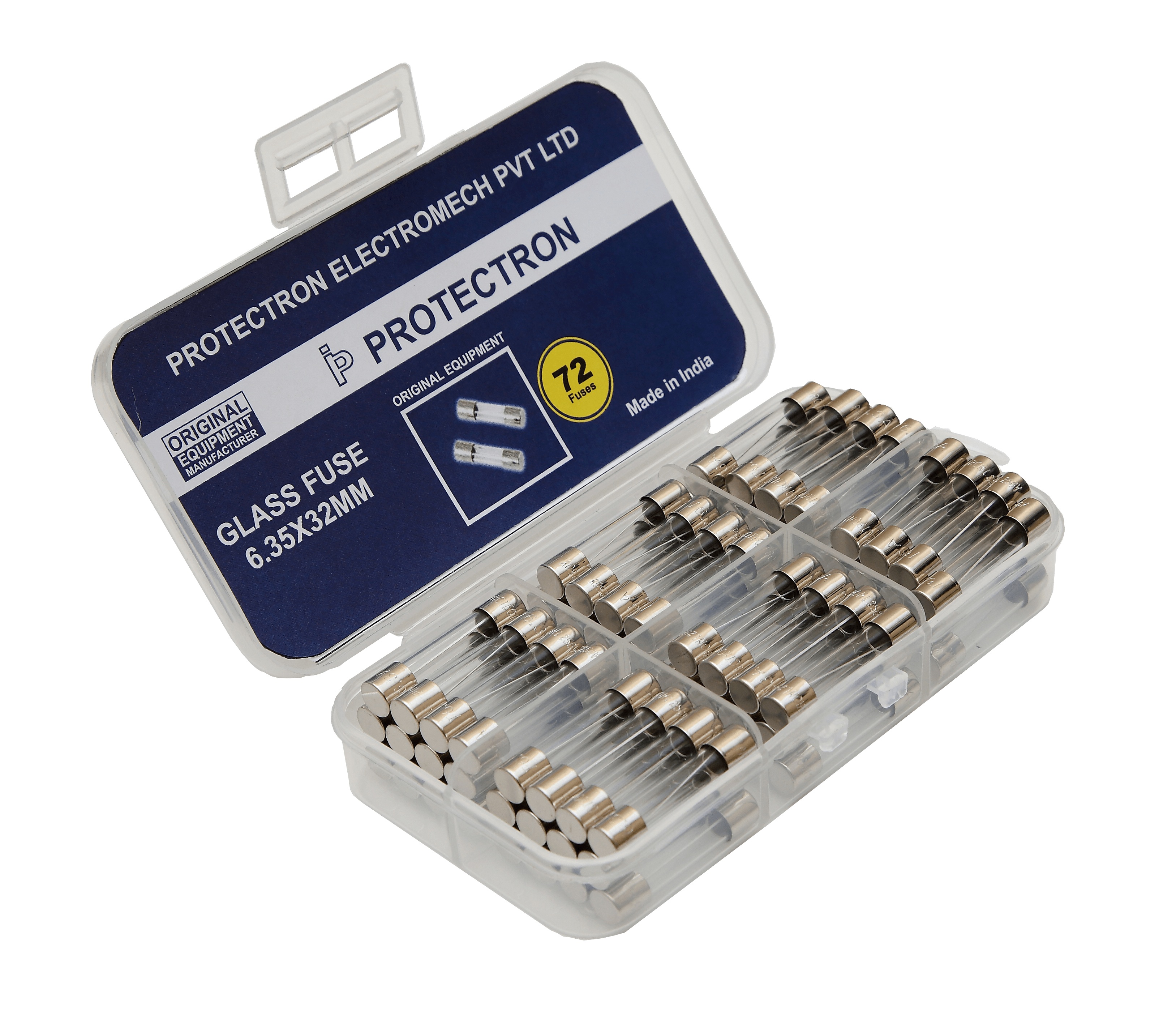 Box pack for Glass fuse(0022180001) Protectron