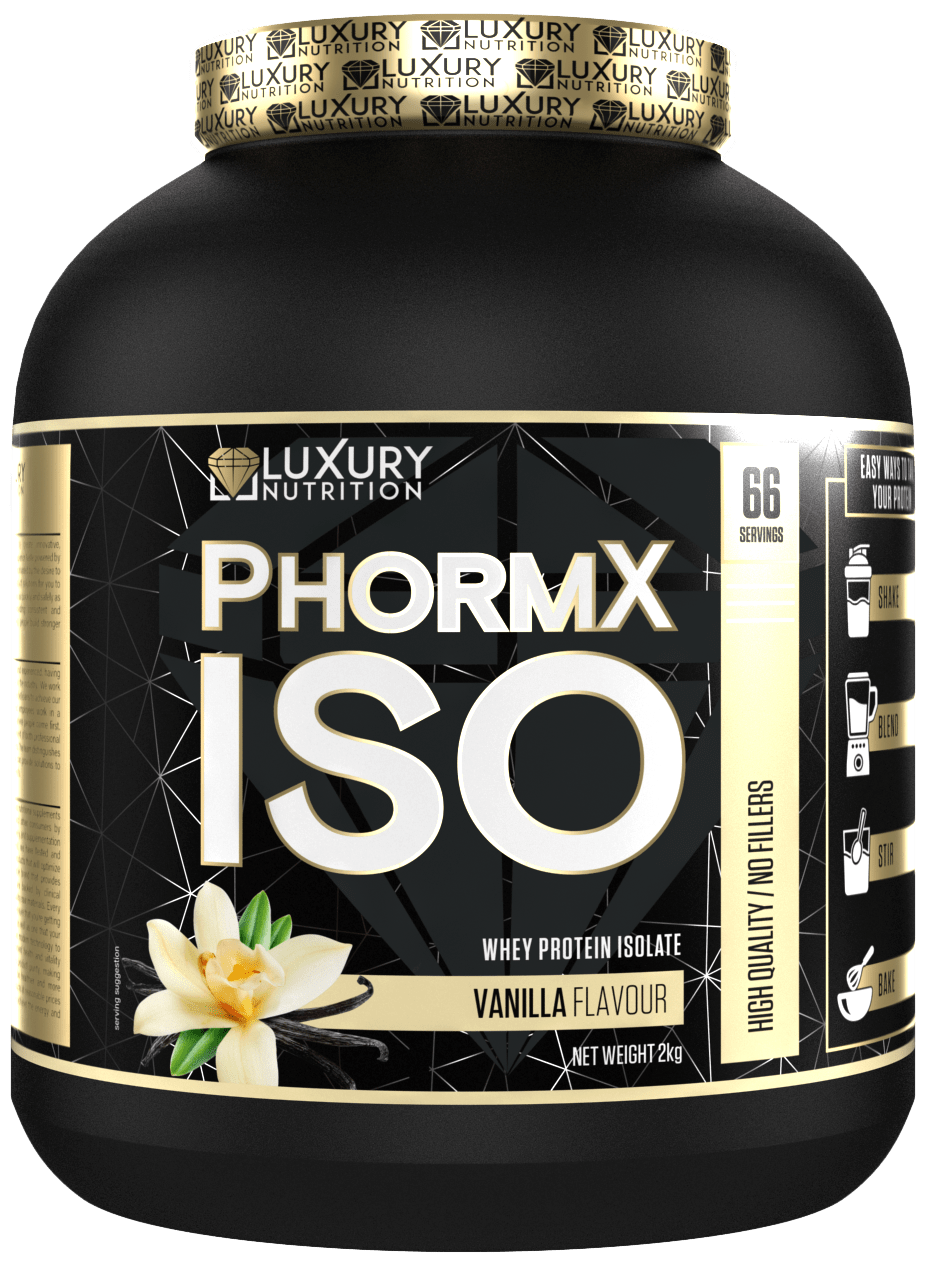 Luxury Nutrition PhormX Iso Whey Protein Isolate Vanilla 2Kg Protein