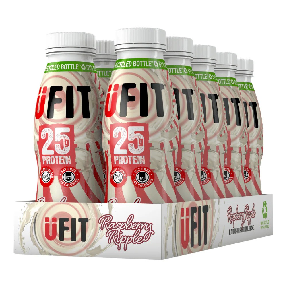 UFIT Protein Shakes 10x330ml RTD Bottle Packs Protein Package