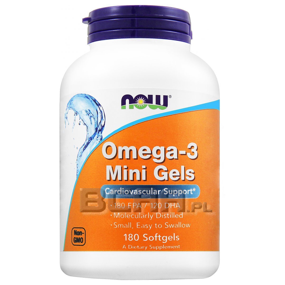 Now OMEGA3 MINI GELS 500 MG 180 кап Магазин спортивного питания и
