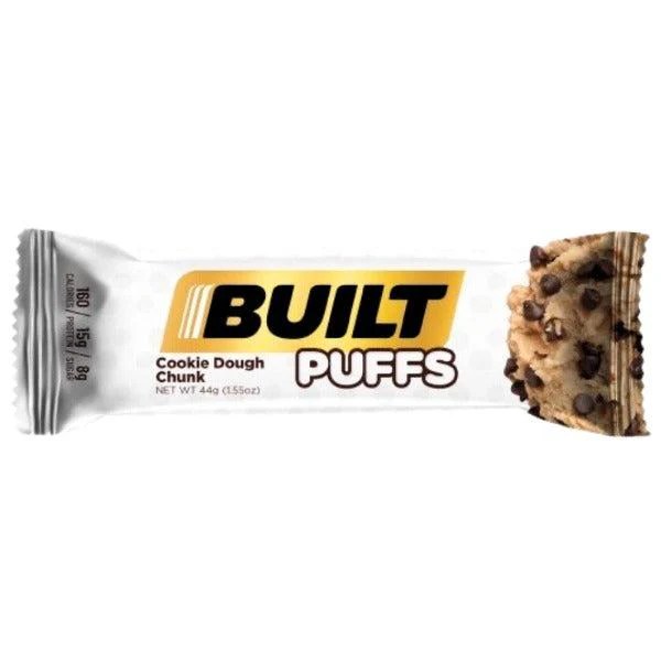 Built Bar Cookie Dough Chunk Puff 1 Bar ProteinWise