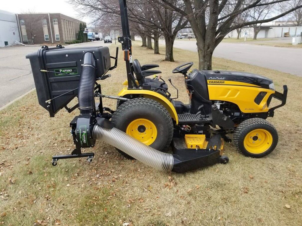 Grass Catcher - Lawn and Leaf Vacuum | Grass Bagger | Protero Inc
