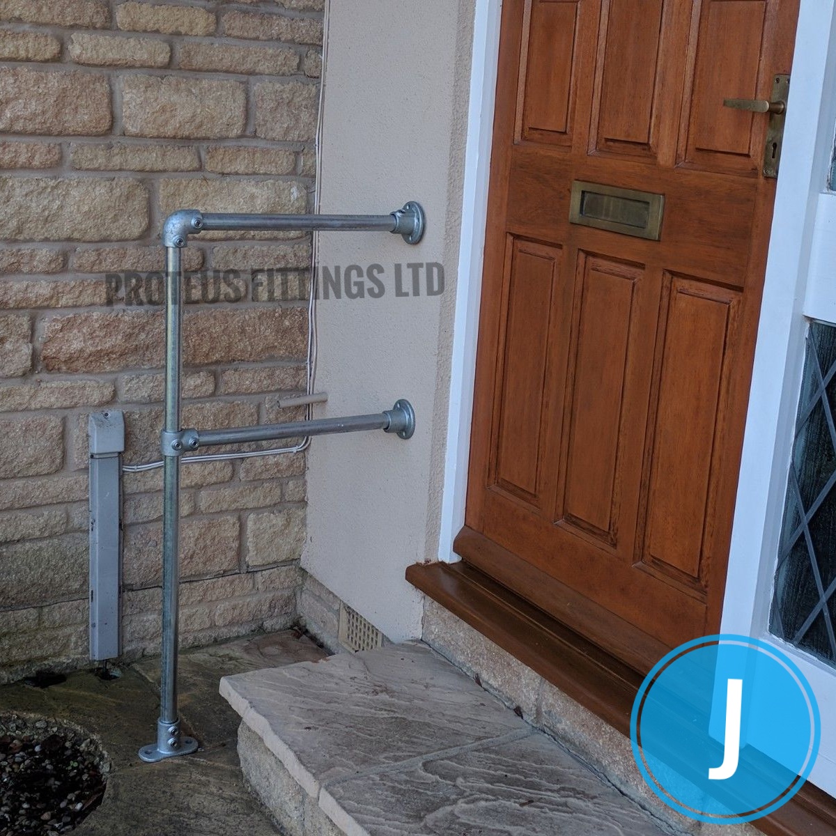 Outdoor Handrails and Safety Rail Proteus Fittings