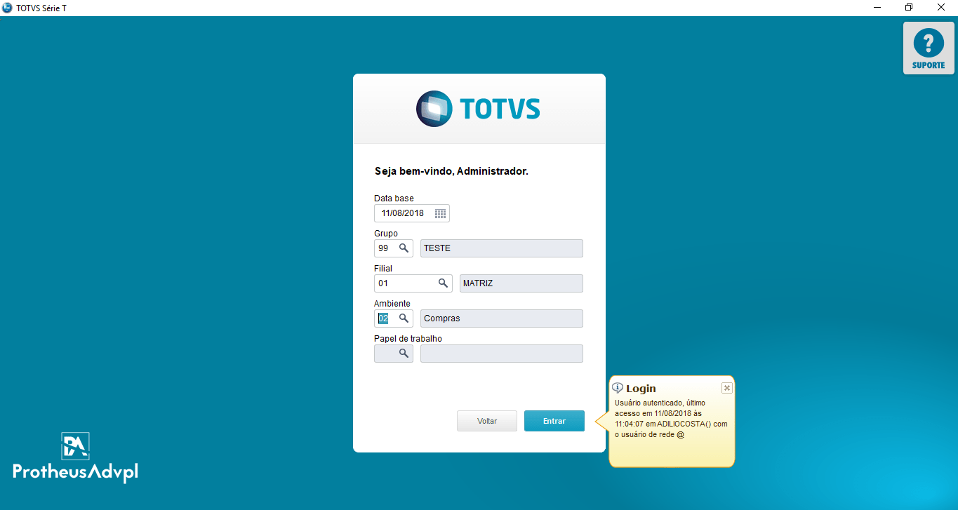 Totvs Machups ProtheusAdvpl