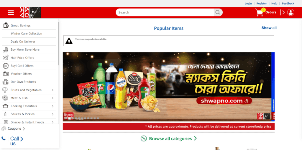 Top 10 Online Grocery Stores in Bangladesh (List of 2024)