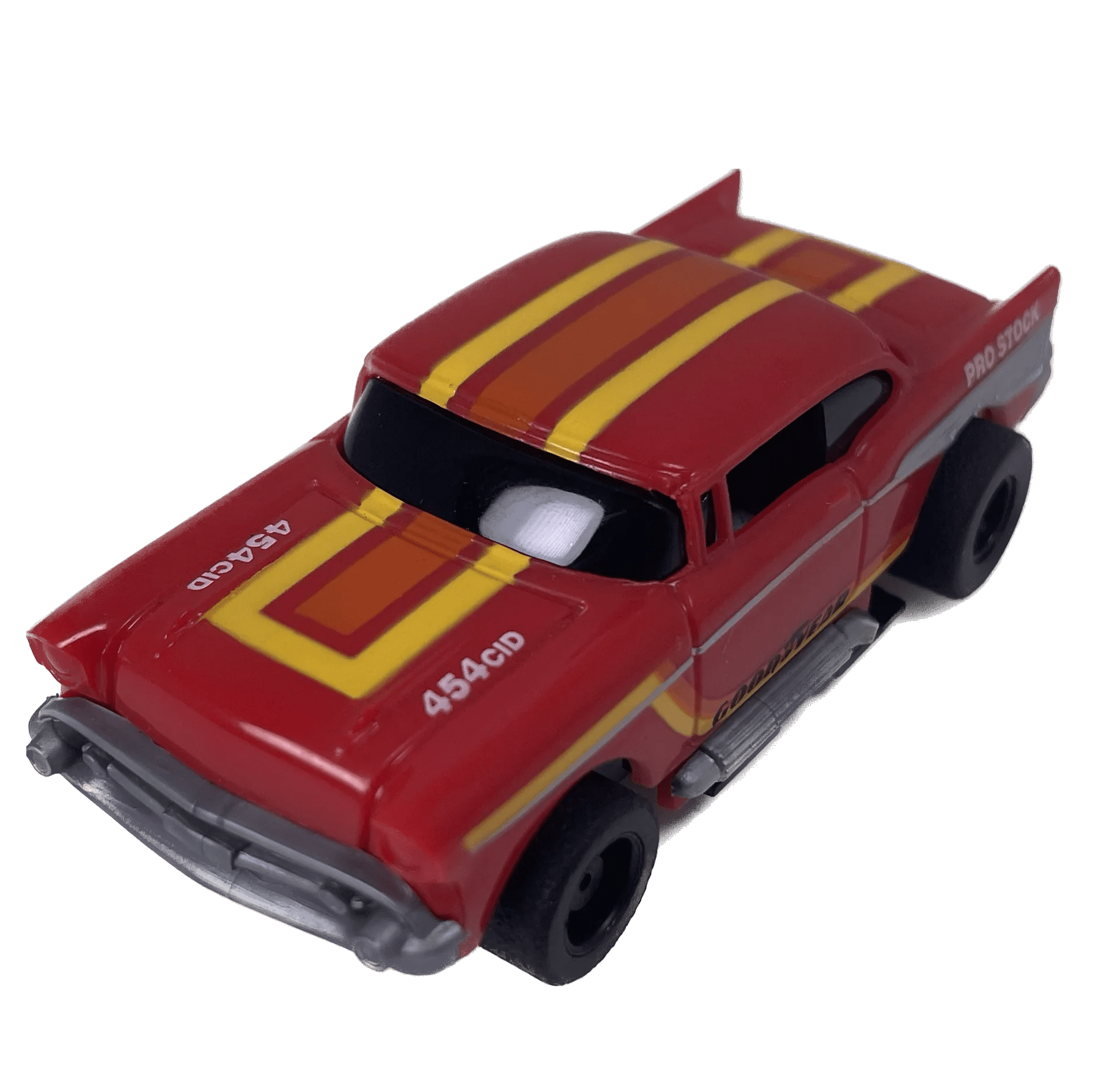 Red 57 Pro Stock 454 Chevy Bel Air 6977B Tyco 440X2