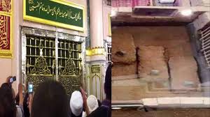 قبر الرسول من الداخل