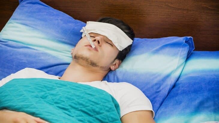 المرض والبكاء