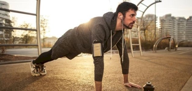 تمرين البوش اب كم يحرق