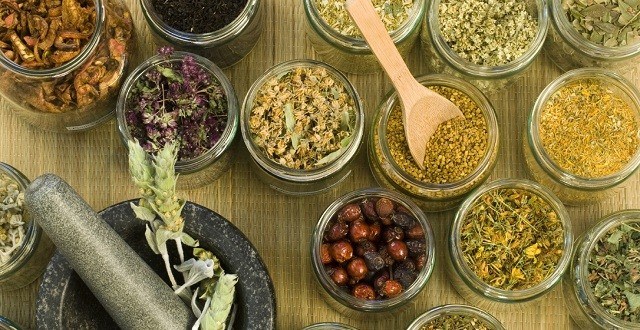 المأكول والمشروب بالاعشاب