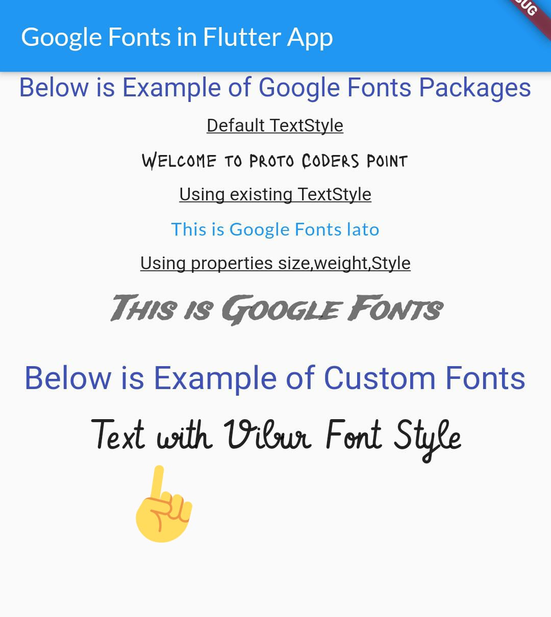 Text Style In Flutter Text Color And Font Size Change In Flutter