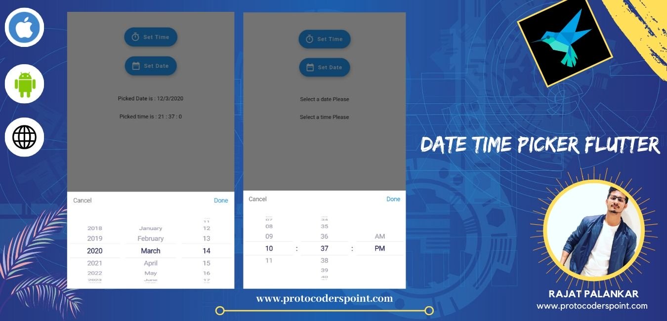 Time Picker Flutter