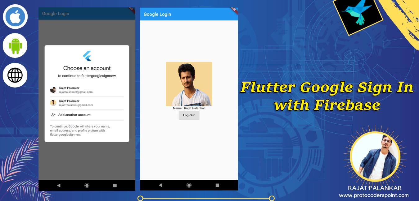 Flutter Firebase Google Sign In Flutter Login with