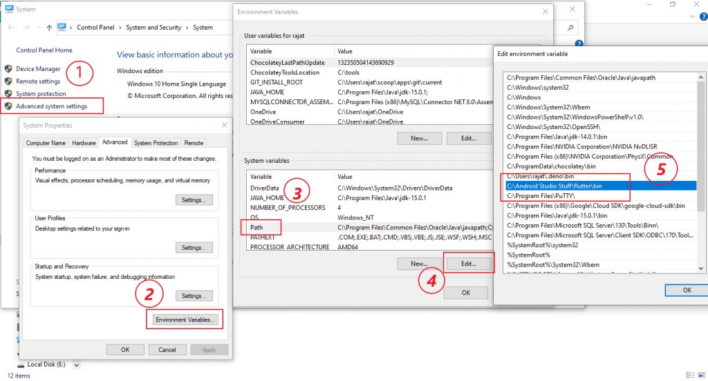 How to uninstall flutter from android studio