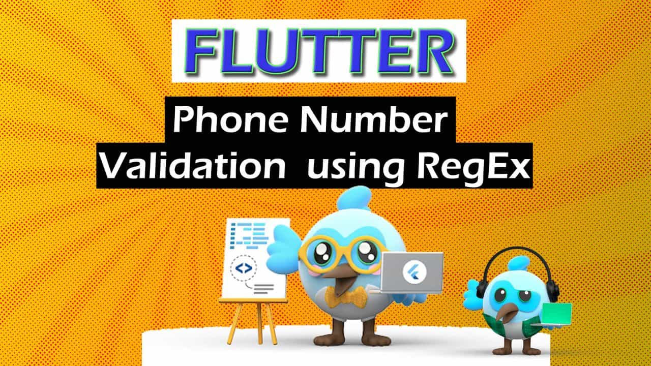 Flutter phone number validation regex