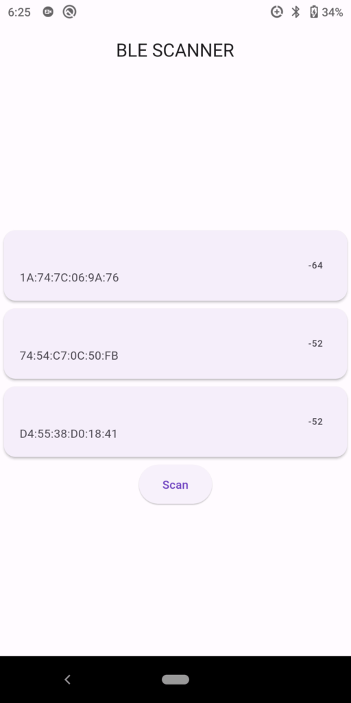 Working with BLE devices in Flutter, Get List of BLE and Connect it.