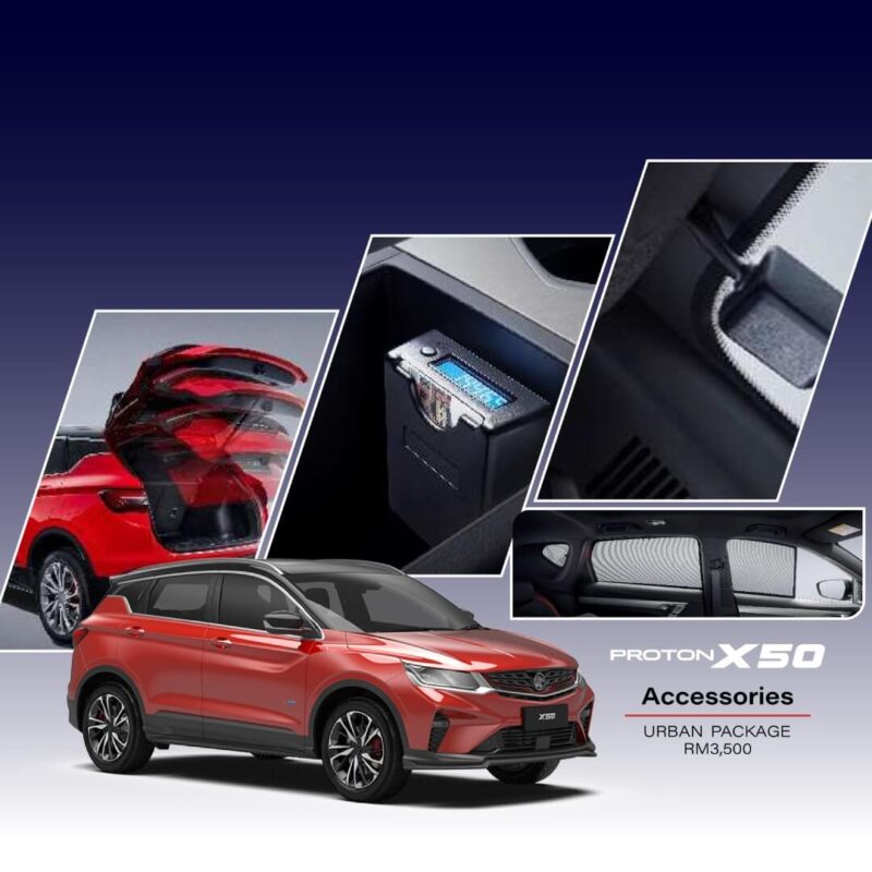 X50 Accessories Archives Proton Cahaya Automotif 3S Segambut