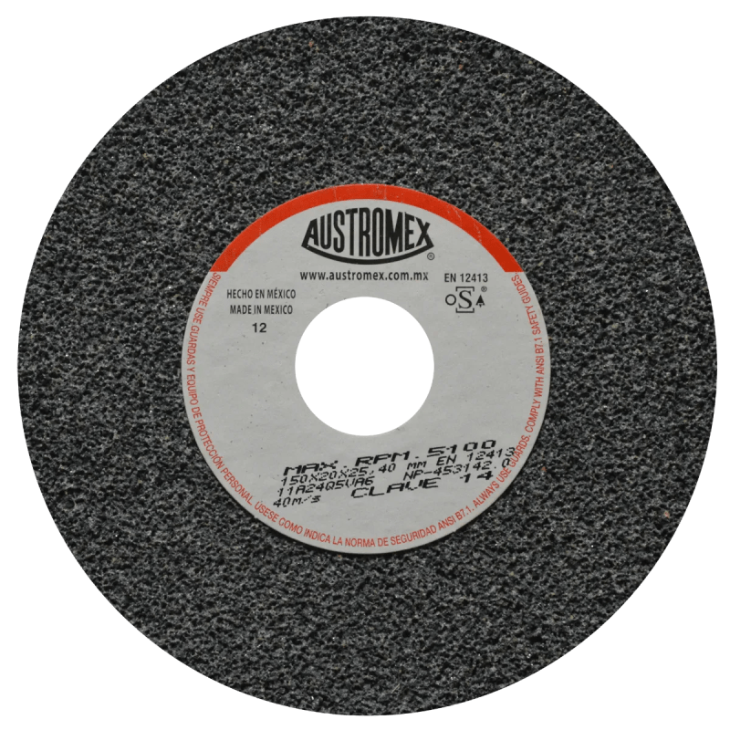 Austromex 14 Vitrified Grinding Wheel