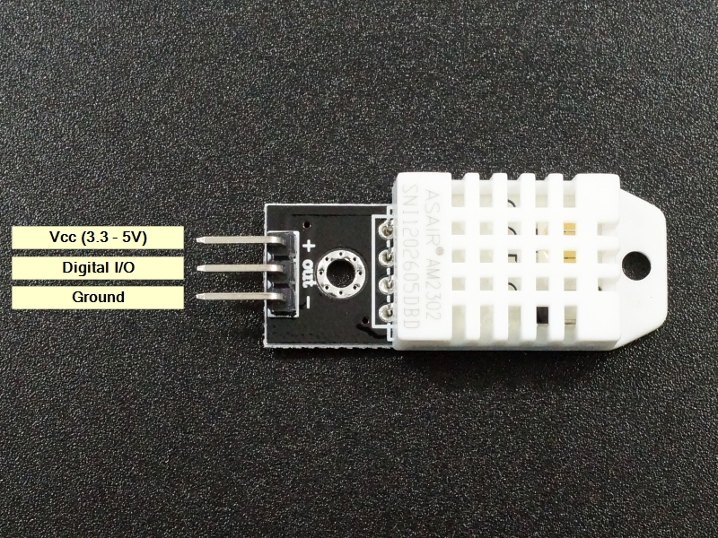 DHT22 Humidity / Temperature Sensor Module - ProtoSupplies