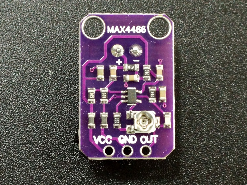 MAX4466 Microphone Preamplifier Module ProtoSupplies