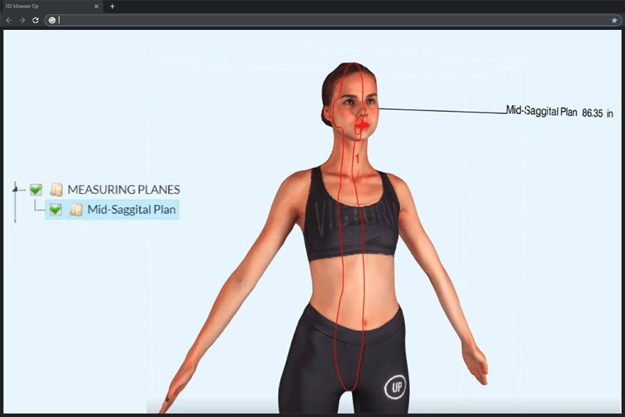 3D Body measurements App 3D Measure Up By ProtoTech