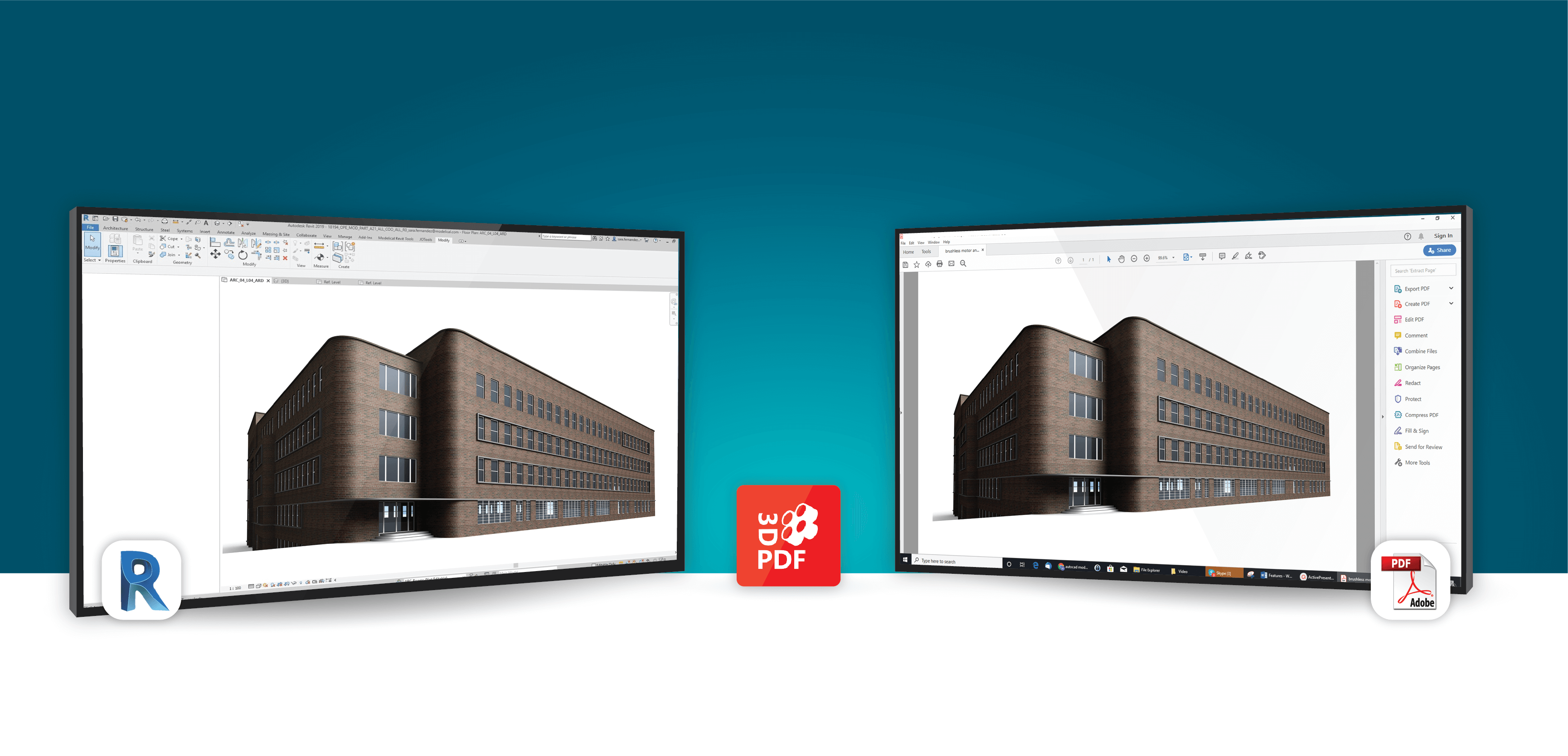 Exporting 3D PDF From Revit 3D PDF Converter For Revit ProtoTech