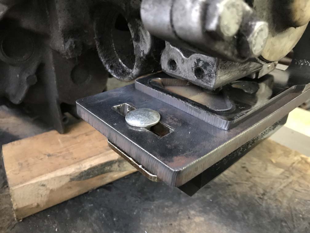 Trans Mount Adapter for ZF S640 C4 Corvette Transmission ProTouring