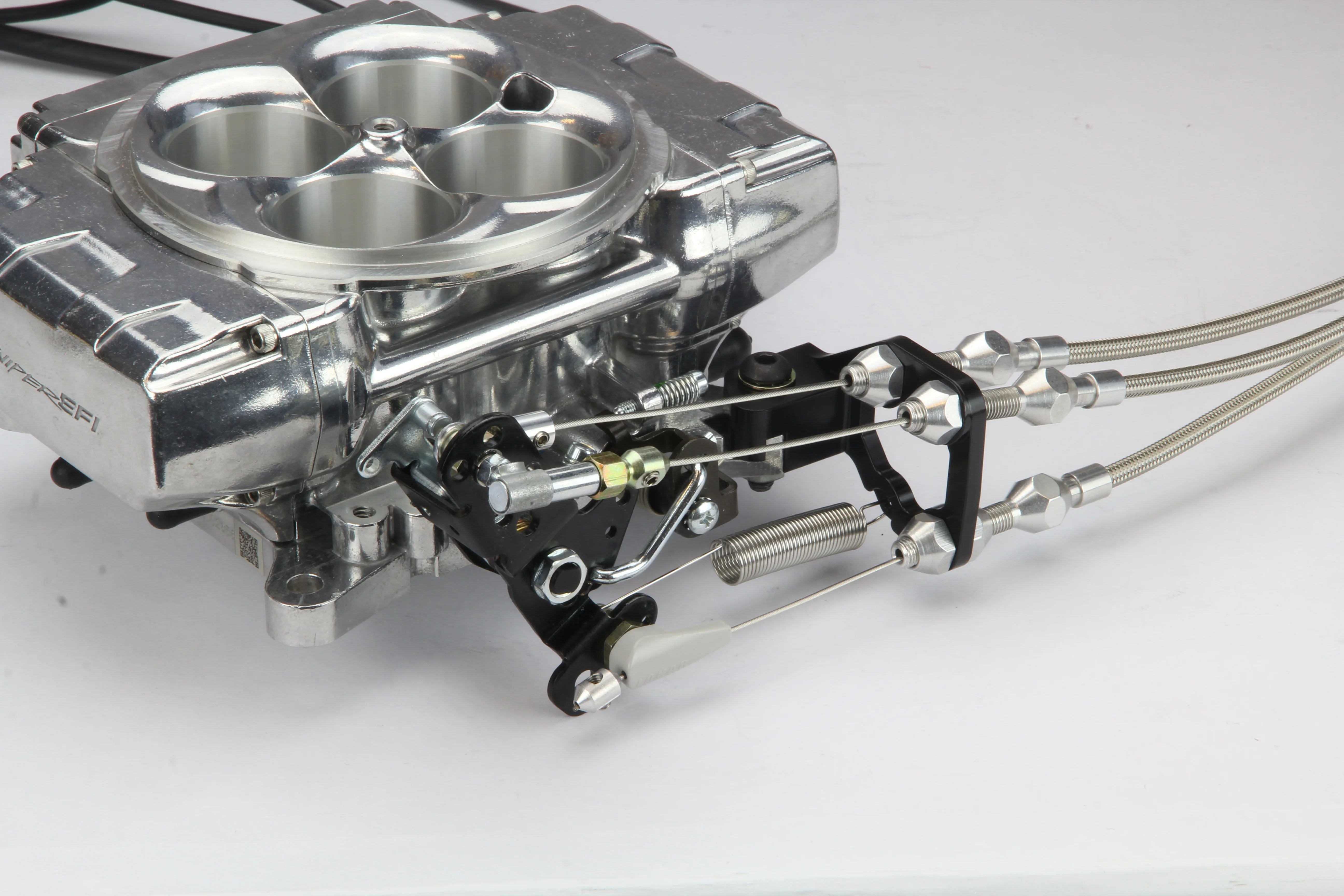 Lokar Throttle Cable Bracket for Holley Sniper 2 Systems - Billet Alum