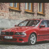 HM Style Front Bumper Lip SpoileSplitter For BMW E39 M5 / M Sport in