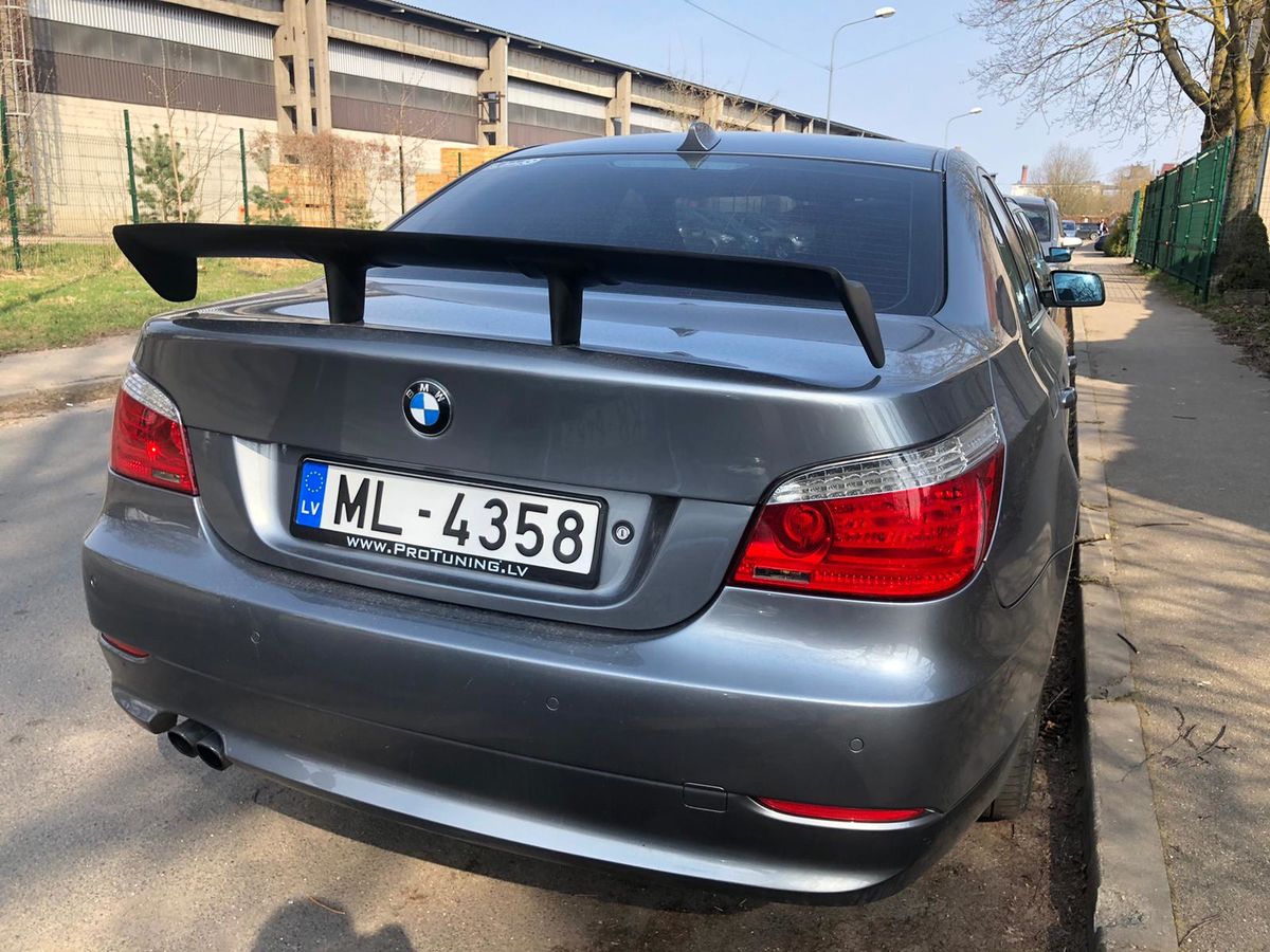 DTM STW Look Rear trunk spoiler for BMW E60 Saloon + M5 in Spoilers
