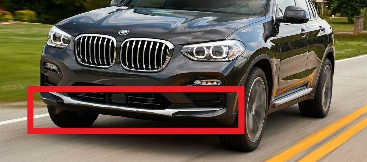 NEW GENUINE BMW X4 G02 FRONT BUMPER XLINE LOWER TRIM MOLDING