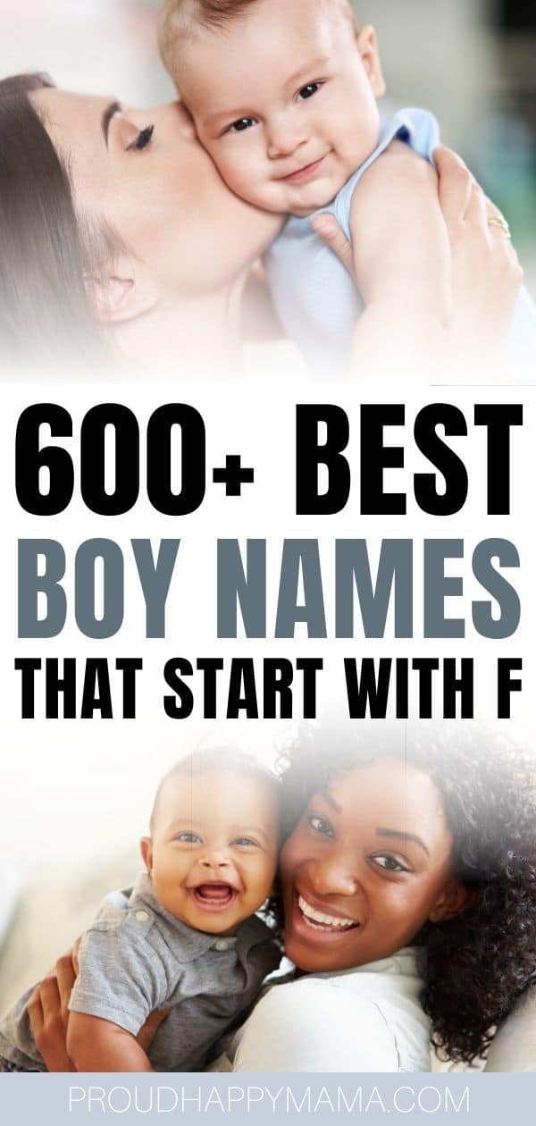600+ BEST Baby Boy Names That Start With F [Unique & Cute]