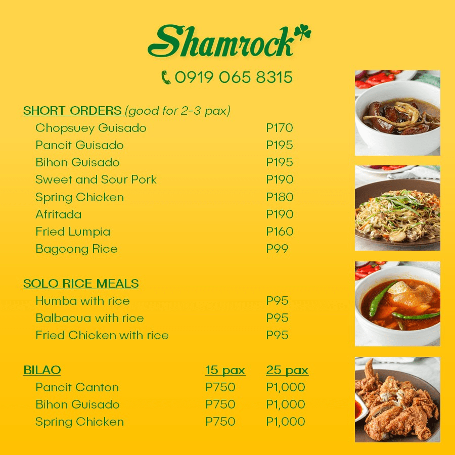 Shamrock Bakery & Restaurant Corporation Find the Best Otap in Cebu