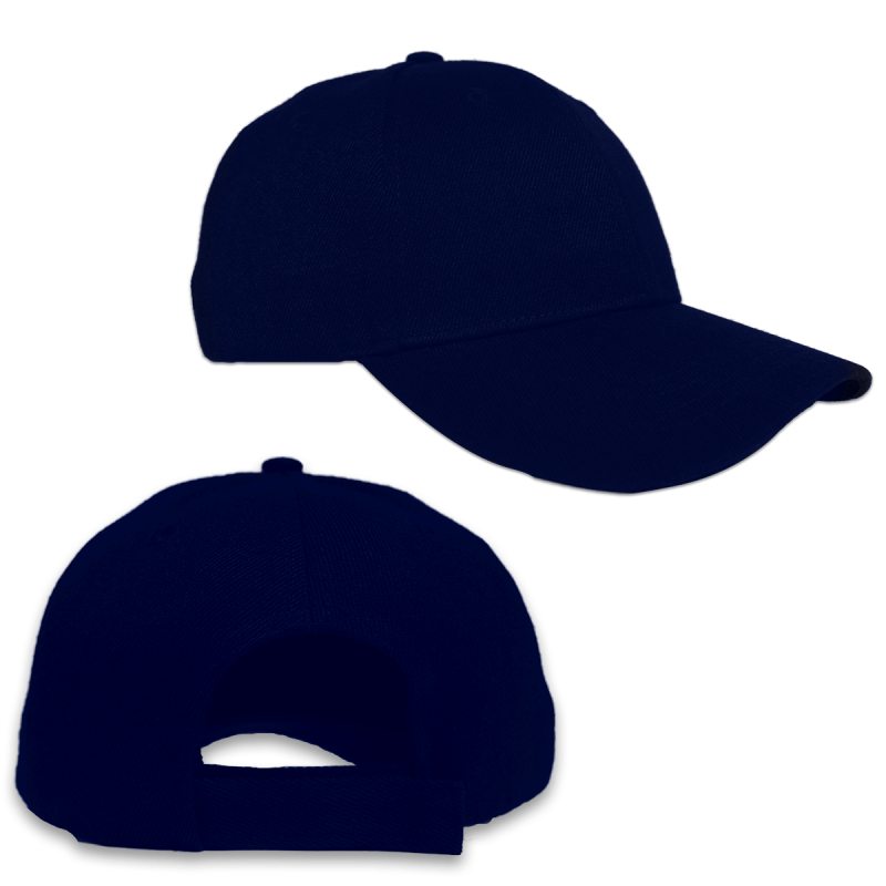 Order Plain Baseball Cap Black and Navy Blue Online