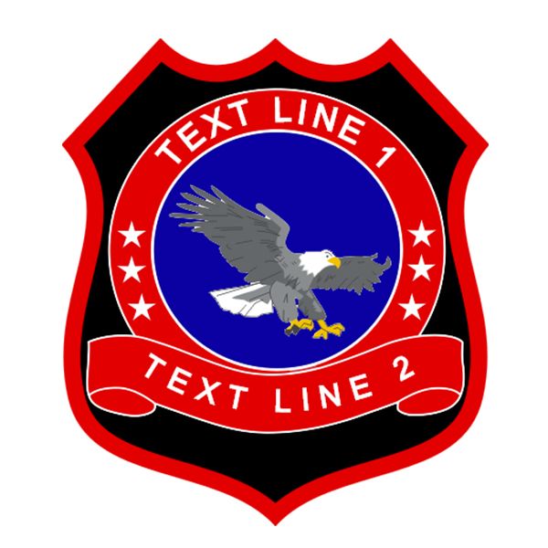 Get Eagle Landing Flag Shield Security Patch ProUniforms