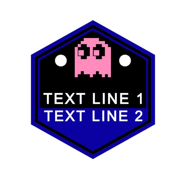 Get Ghost Chasing Dots Video Game Patch at Pro Uniforms